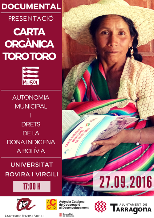 Evento Tarragona - Carta Orgánica - MUSOL